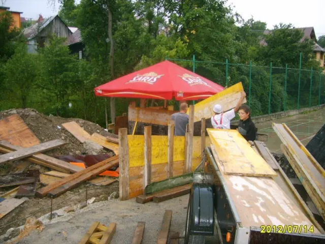Výstavba verejného priestranstva pri Penzióne