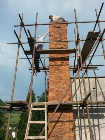 Rekonštrukcia komínov v MŠ