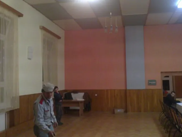 Úprava sály Kultúrneho domu