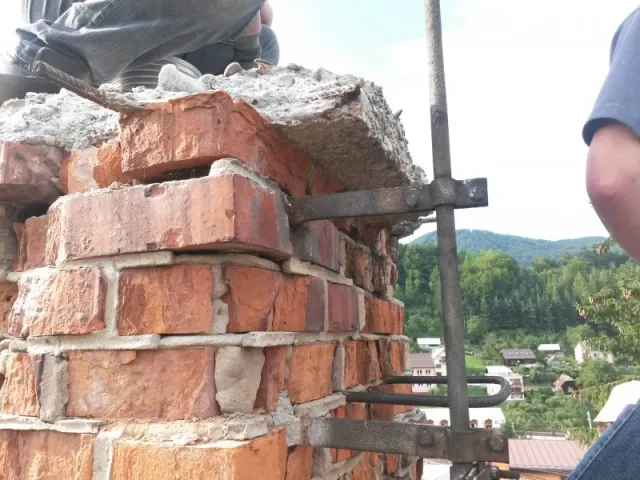 Rekonštrukcia komínov v MŠ