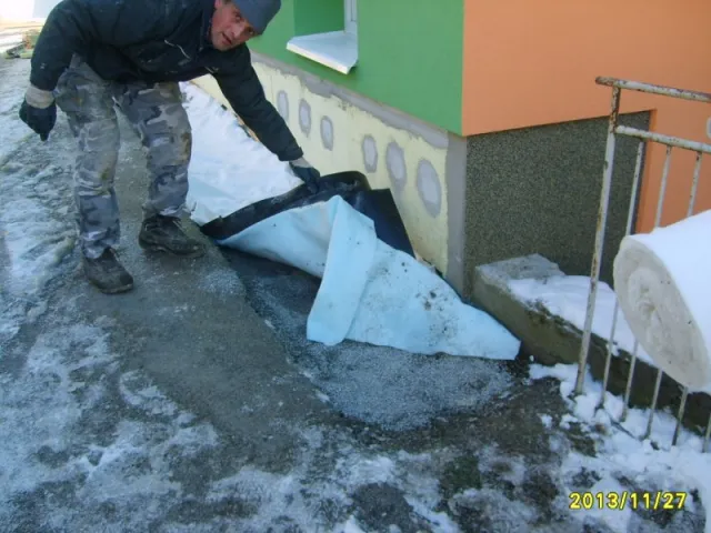 Odvodnenie rýň a izolácia v ZŠ