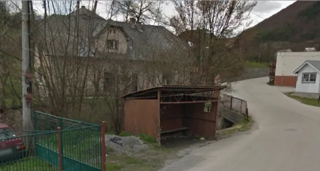 Výstavba zástavky u Babišov