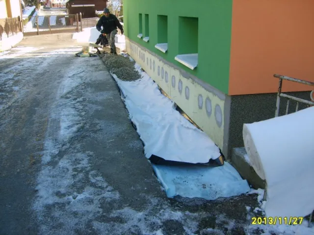 Odvodnenie rýň a izolácia v ZŠ