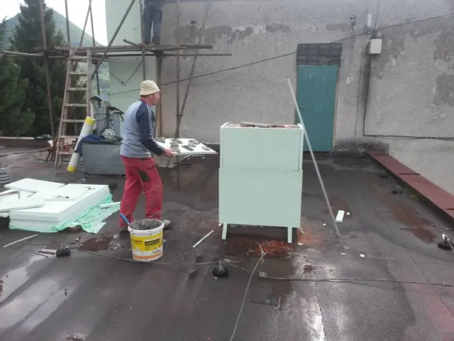 Rekonštrukcia komínov v MŠ